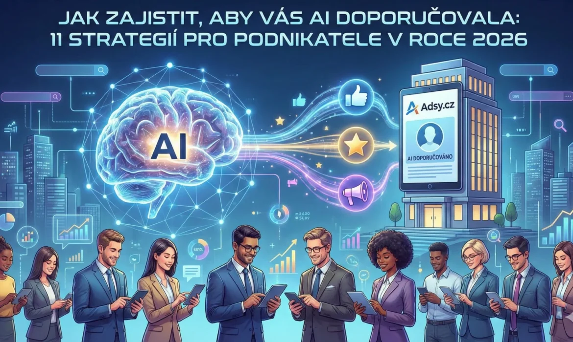 Jak zajistit, aby vás AI doporučovala: 11 strategií pro podnikatele v roce 2026
