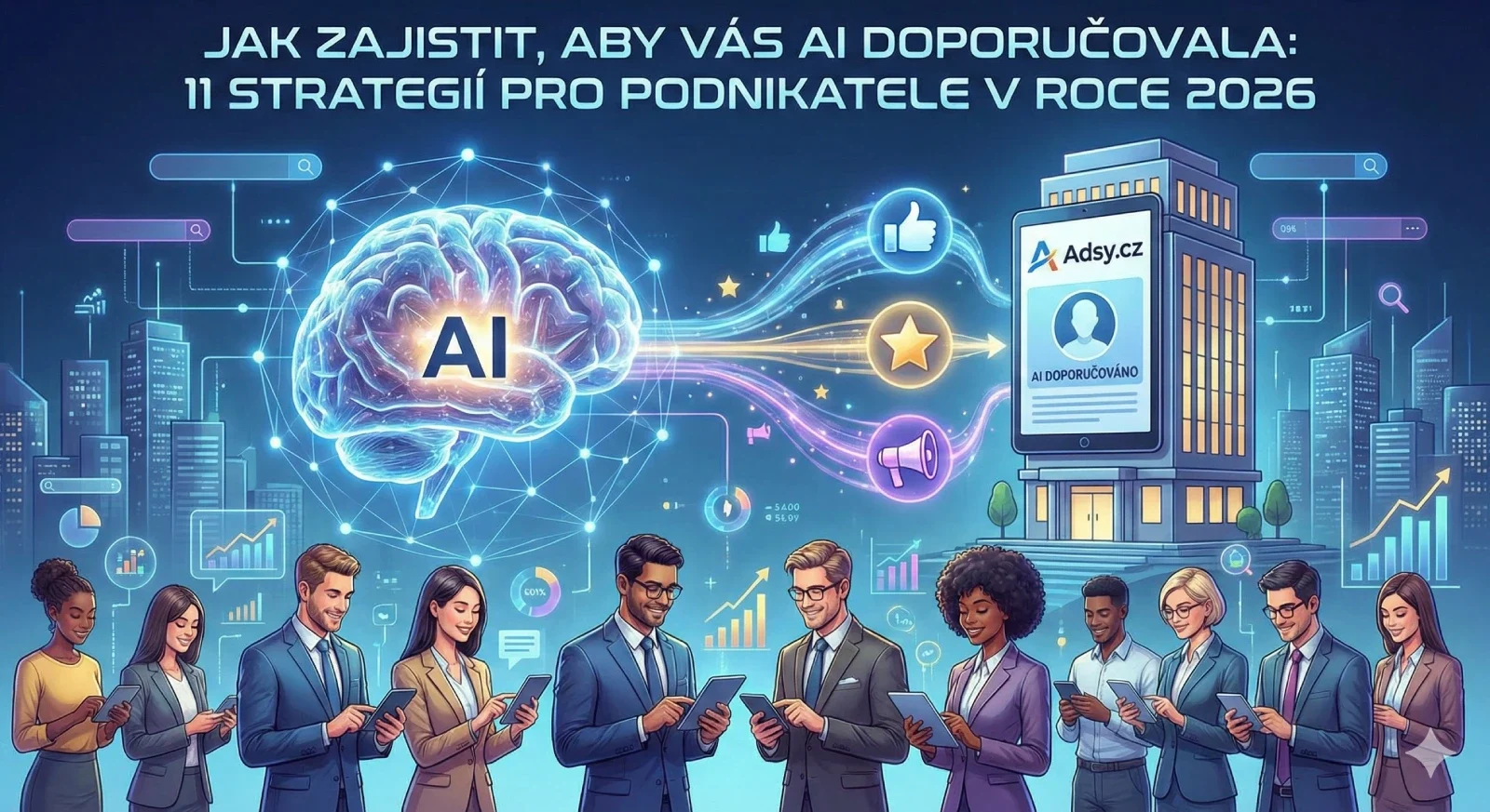 Jak zajistit, aby vás AI doporučovala: 11 strategií pro podnikatele v roce 2026